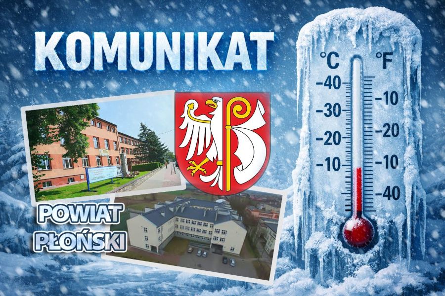 Płońskie starostwo odwołuje zajęcia w szkołach